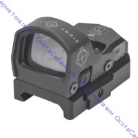 Коллиматор Sightmark Mini Shot M-Spec FMS панорамный на Weaver/Picatinny, + выс. крон., точка 3МОА, красн. 10 ур.ярк., SM26043